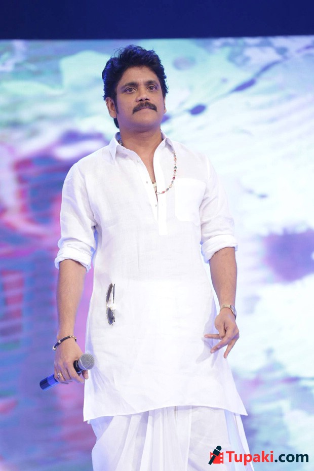 Nagarjuna Stage Performance At Soggade Chinni Nayana Audio Launch Photos